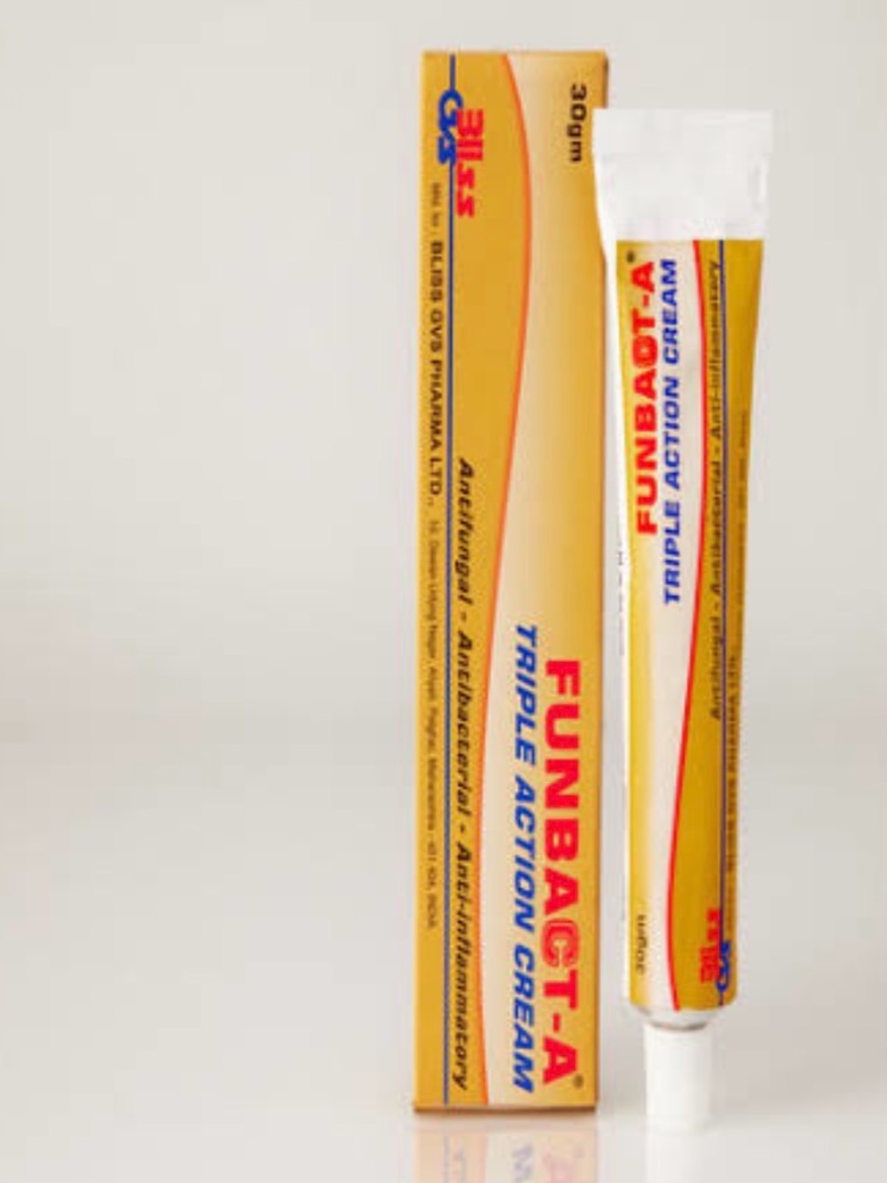 Triple Action Cream in Gold and White - Antiseptic Care